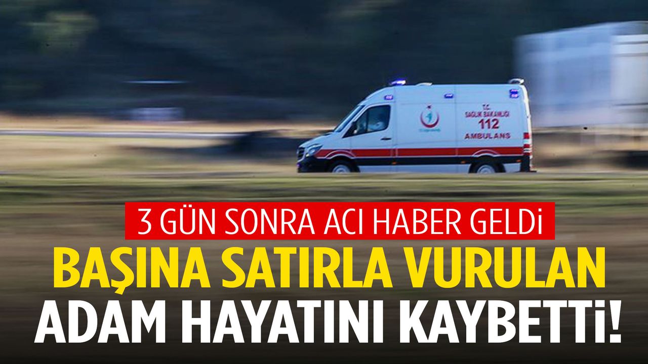 Denizli’de satırlı dehşet! Bir can kaybı var...