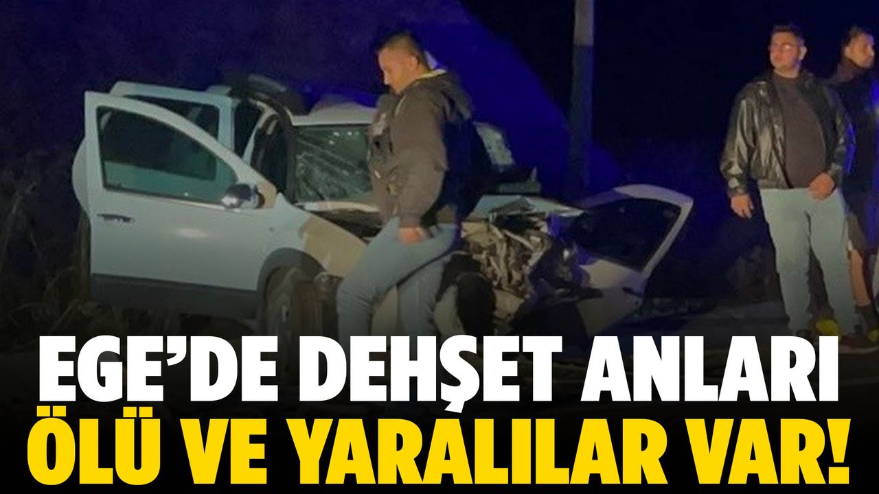 Uşak’ta dehşet anları: 2 ölü, 3 yaralı!