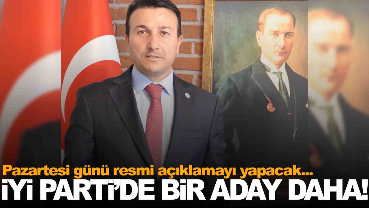 İYİ Parti Manisa’ya bir aday daha… Pazartesi resmi açıklamasını yapacak