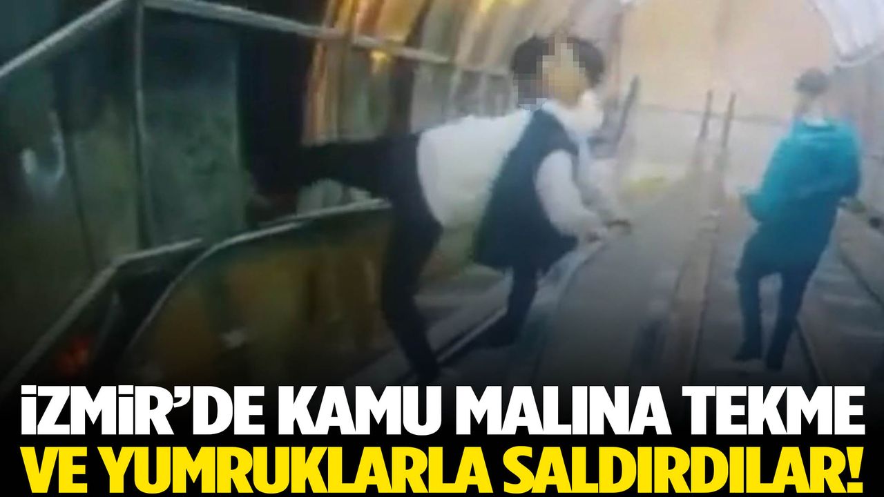 İzmir’de korkuluklara saldırdılar… İki kişi tutuklandı!
