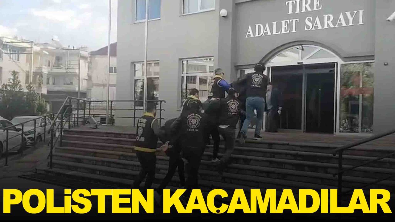 İzmir Tire’de iş yerlerini kurşunlayan şüpheliler yakalandı