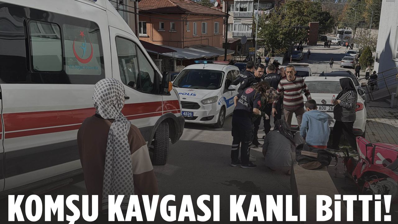 Kütahya’da “Gürültü” kavgası kanlı bitti!