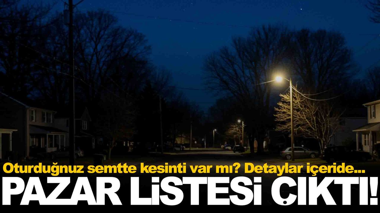 Manisa’da 26 Ekim Pazar günü elektrik kesintisi: İşte ilçe ilçe kesinti yaşanacak bölgeler