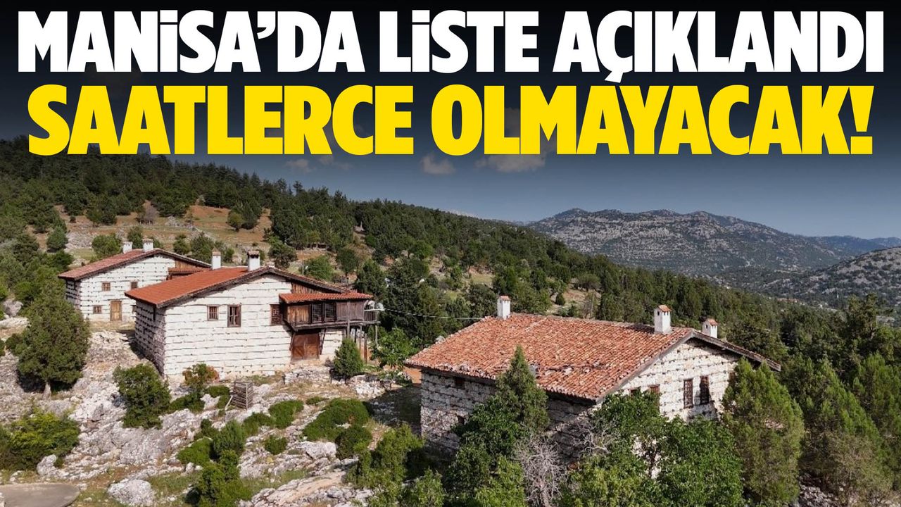 Manisa’nın 7 ilçesinde kesinti alarmı!