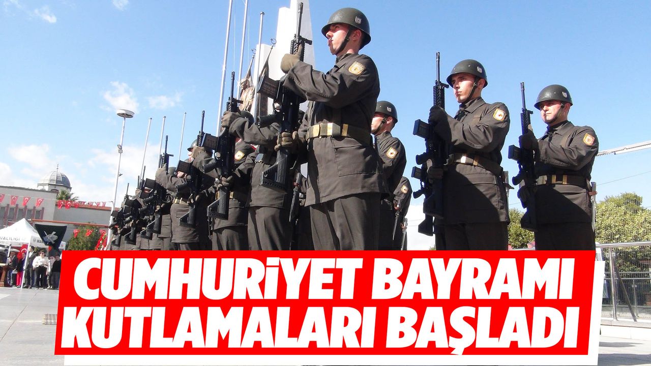 Manisa’da Cumhuriyetin 102. yılı coşkuyla kutlanıyor!