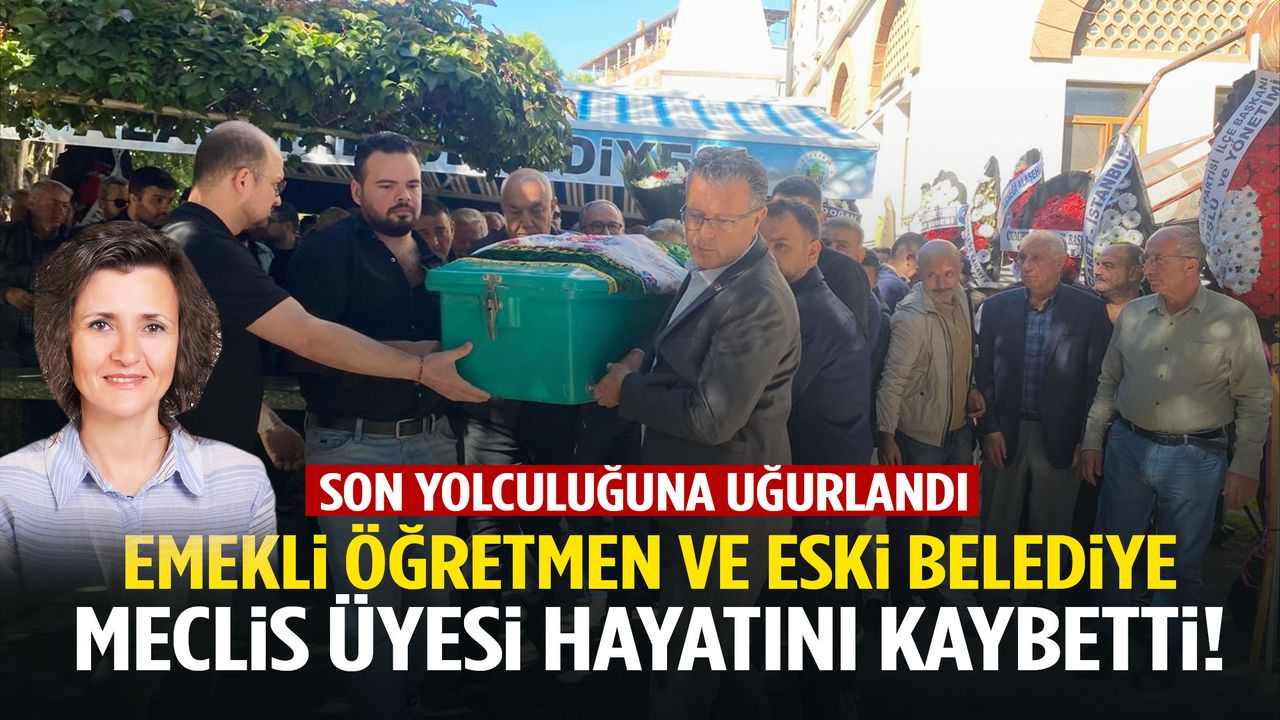 Manisa’da emekli öğretmen ve eski belediye meclis üyesinden acı haber!
