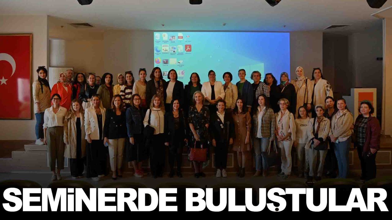 Manisa’da kadın kooperatifleri seminerde buluştu