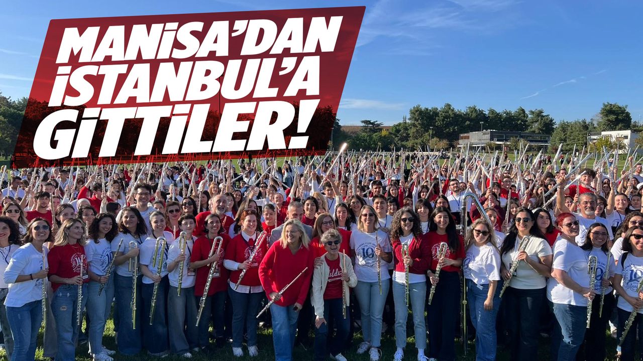 Manisa’dan İstanbul’a gittiler! Rekora imza attılar