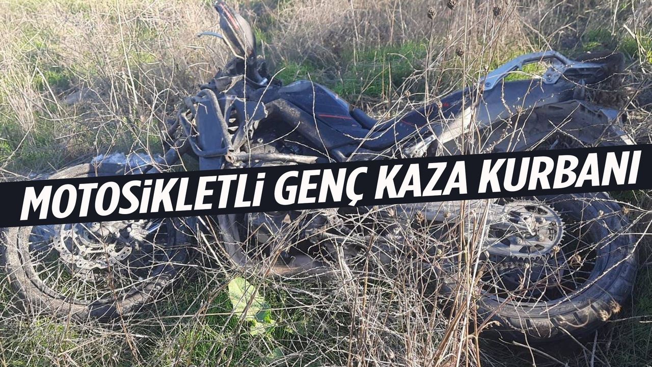 Motosiklet kazası can aldı… 22 yaşındaki genç hayatını kaybetti!