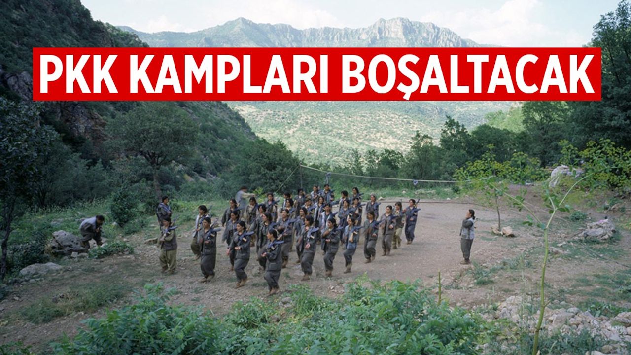 PKK sınır kamplarını terk edecek