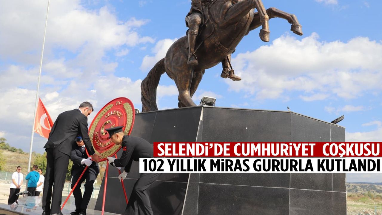 Selendi’de cumhuriyet coşkusu: 102 yıllık miras gururla kutlandı