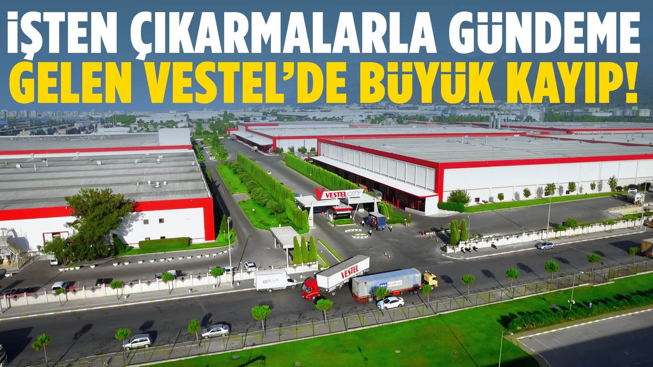 İşten çıkarmalarla gündeme gelen Vestel’de büyük kayıp!
