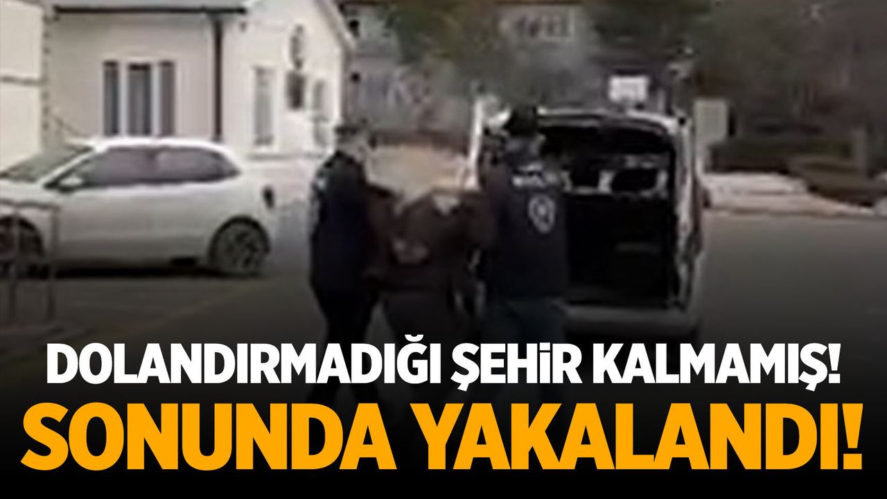 Şehir şehir dolandırmış! Manisa yine listede...