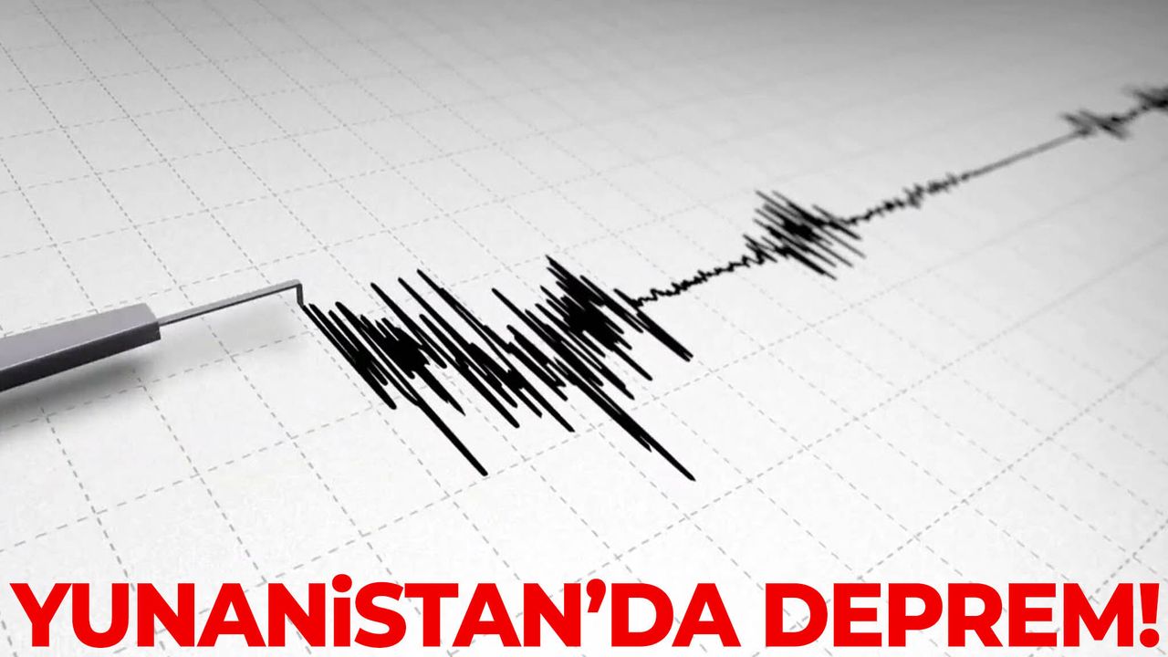 Yunanistan'da 5,2 büyüklüğünde deprem!