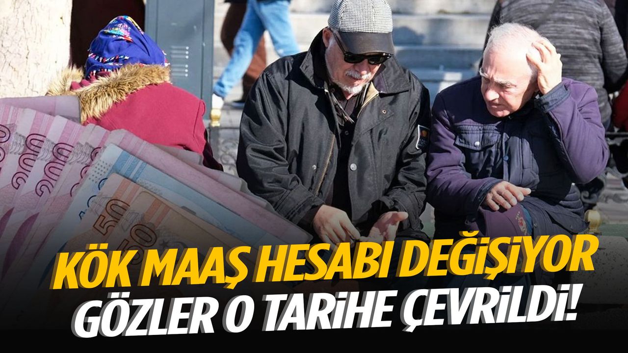 Kök maaş hesabı değişiyor!