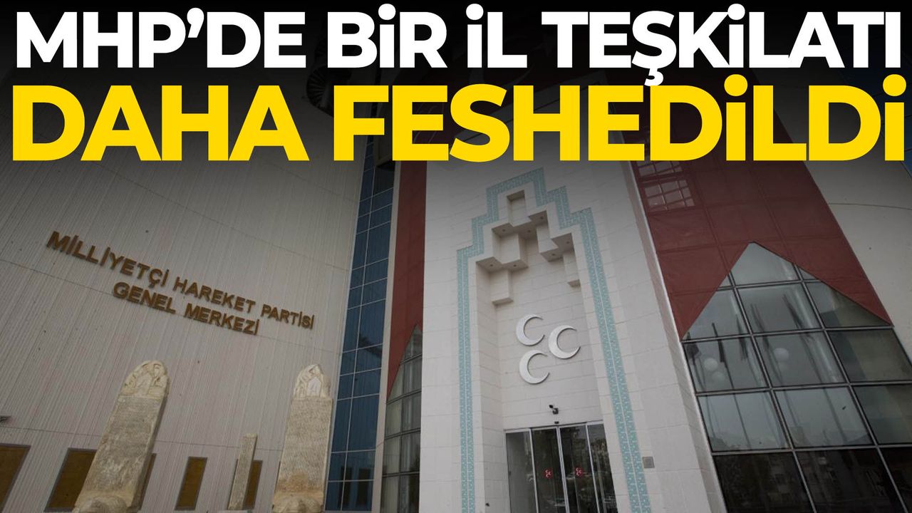 MHP’de bir il teşkilatı daha feshedildi: Konya’ya yeni atama
