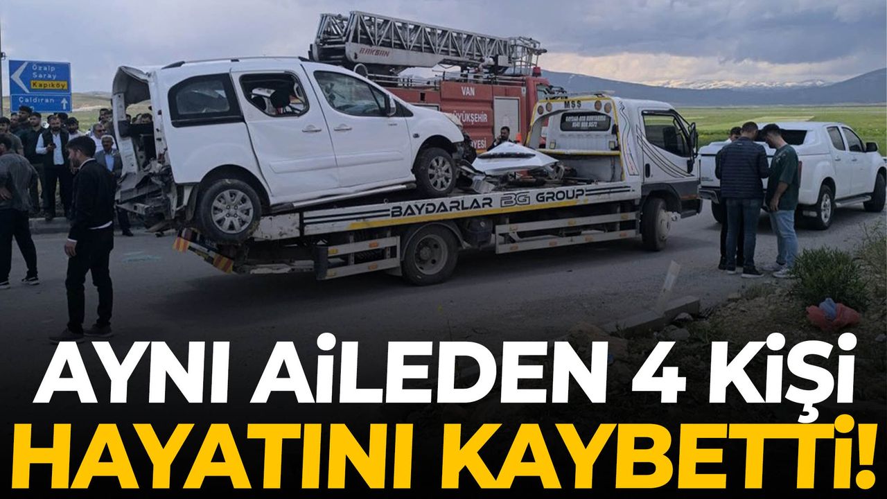 Aynı aileden 4 kişi hayatını kaybetti
