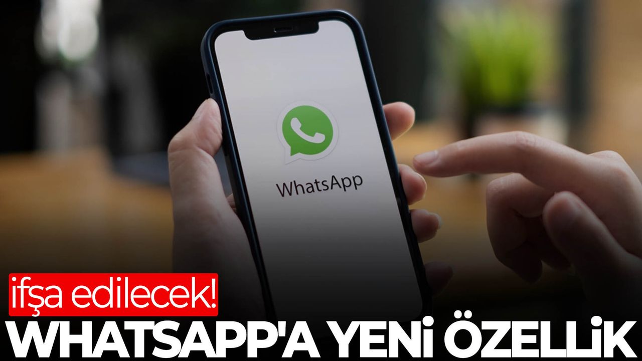WhatsApp'a yeni özellik... İfşa edilecek!
