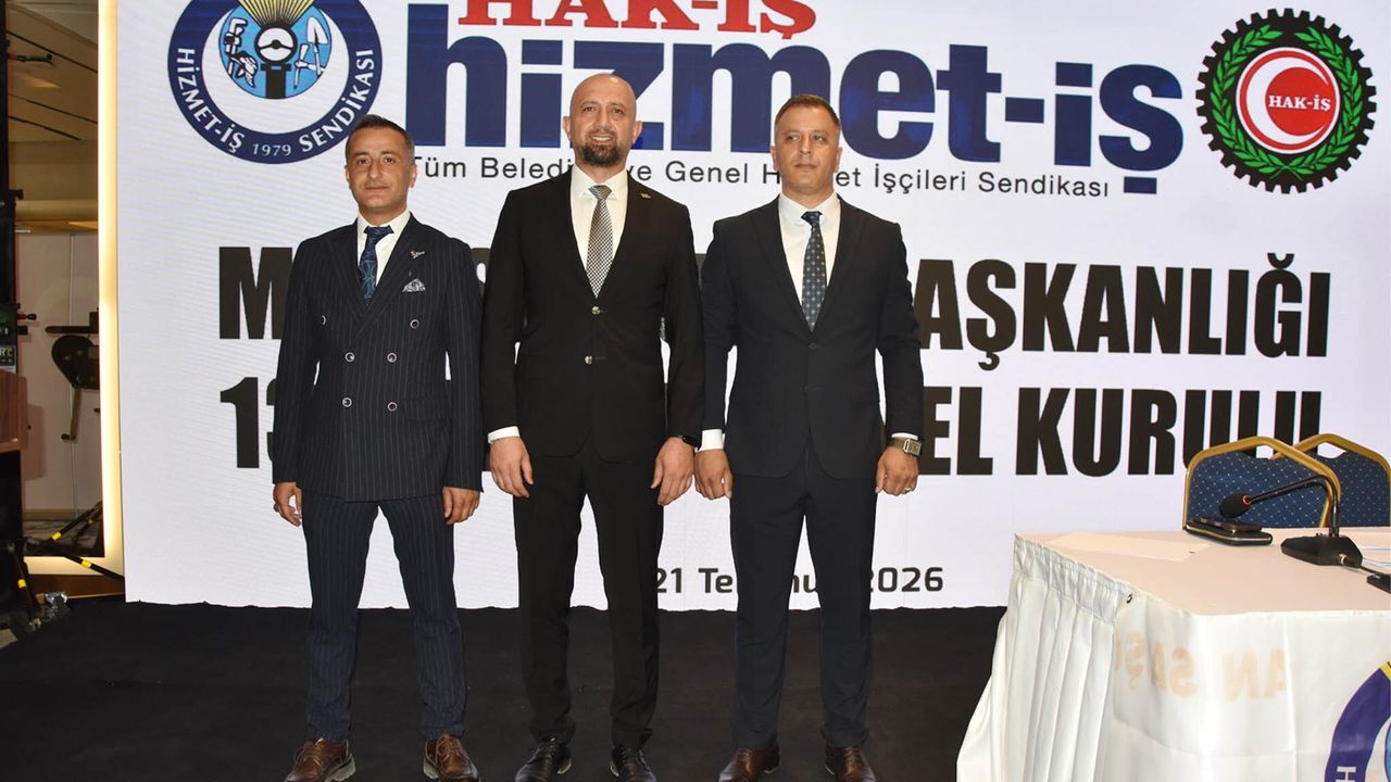 Hizmet-İş Sendikası Manisa Şubesi'nde Okan Polat güven tazeledi