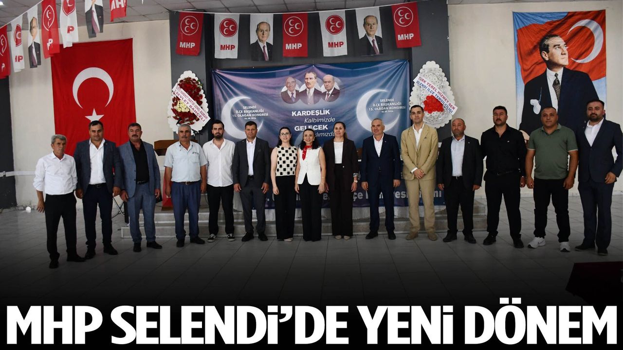MHP Selendi'de yeni ilçe başkanı belli oldu