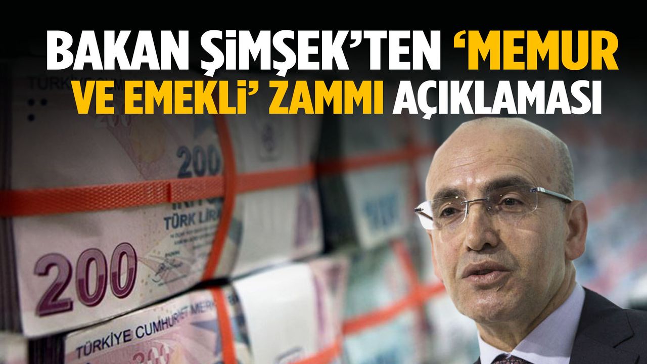Kamu personeli ve emeklilere enflasyonla eşdeğer zam müjdesi