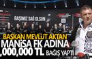 Manisa FK'dan depremzedeler için 1 milyon TL'lik bağış!