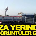 Kaza yerinden ilk görüntüler geldi!