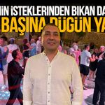 Gelinin isteklerinden bıkan damat tek başına düğün yaptı