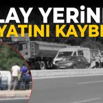 Manisa-İzmir arası feci kaza! Olay yerinde hayatını kaybetti