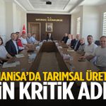 Manisa’da tarımsal üretim için kritik adım! Yeni birim…