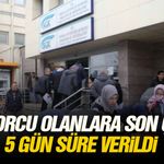 SGK borcu olanlara son çağrı! 5 gün süre verildi