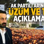 AK Partili Arınç'tan 'TMO ve üzüm' açıklaması!
