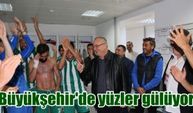 Büyükşehir'de yüzler gülüyor