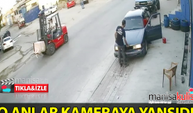 Çaldıkları kasayı forkliftle taşıdılar!