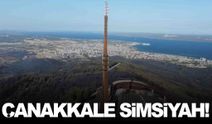Çanakkale'den acı manzaralar… Yangın yıkıp geçti