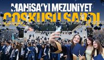 Manisa'yı mezuniyet coşkusu sardı