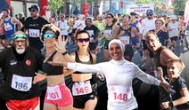 Manisa'daki Zafer Koşusu'ndan eğlenceli görüntüler