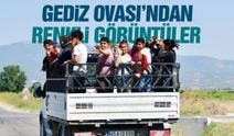 Gediz Ovası’nda renkli görüntüler
