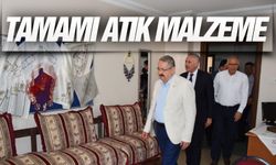 Salihli’de "Geri Dönüşüm Kütüphanesi" açıldı