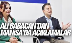 Ali Babacan Manisa'da konuştu