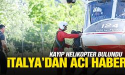 İtalya’da kaybolan helikopterden acı haber geldi