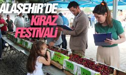 Üzümün başkentinde kiraz festivali