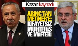 Bülent Arınç'tan Mehmet Metiner'e ağır sözler