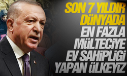 Cumhurbaşkanı Erdoğan'dan mülteci açıklaması