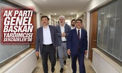 Çelik, AK Parti Genel Başkan Yardımcısı Hamza Dağ'ı ağırladı