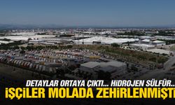 Manisa OSB'de işçiler moladayken zehirlendi