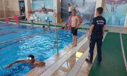 Büyükşehir AFAD ekibi Salihli’de yüzme eğitimi aldı  