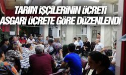 Salihli'de tarım işçilerinin ücretlerine düzenleme