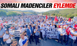 CHP'den Soma'da eylem yapan madencilere destek