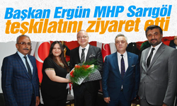 Başkan Ergün'den MHP Sarıgöl teşkilatına ziyaret